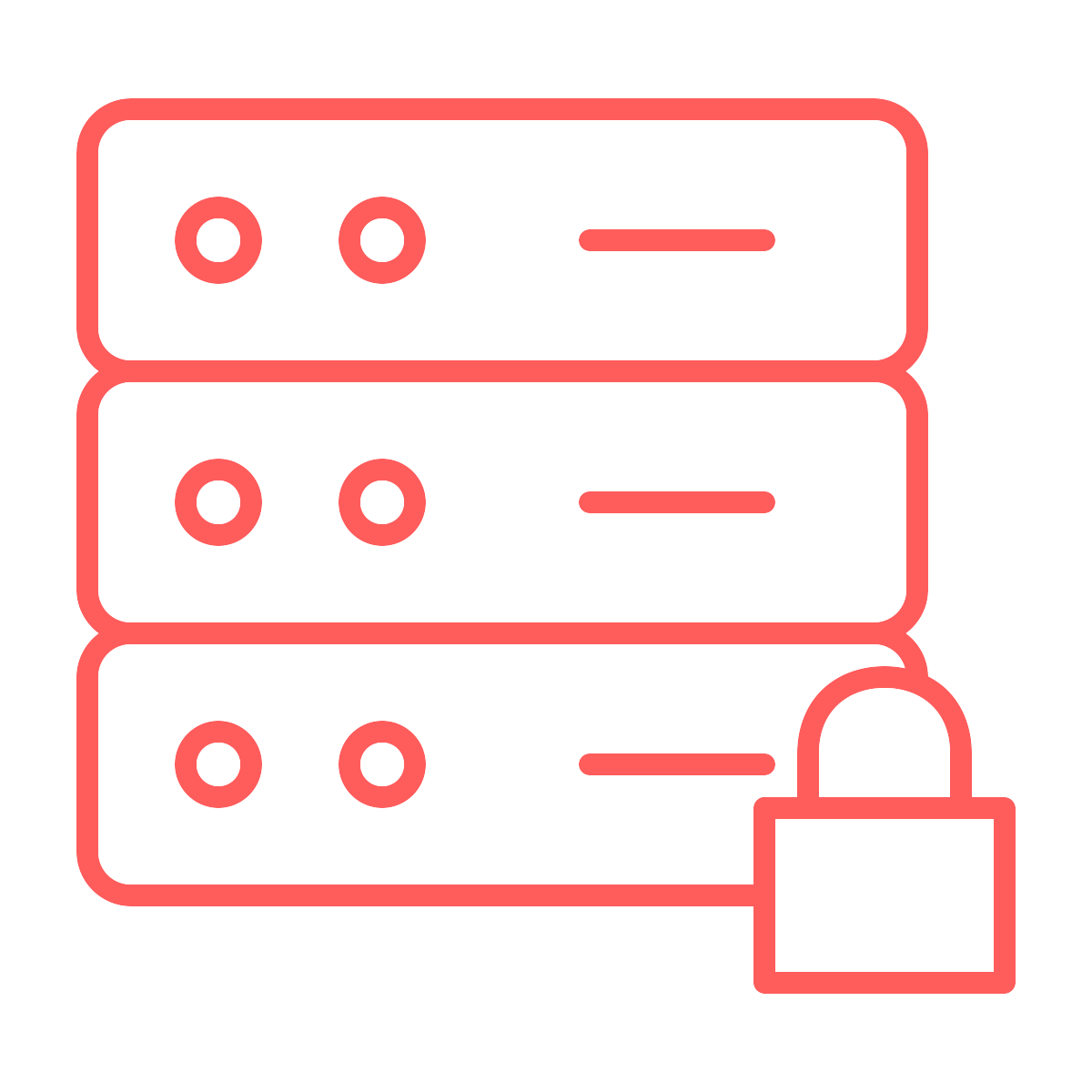 Secure Managed Hosting services icon